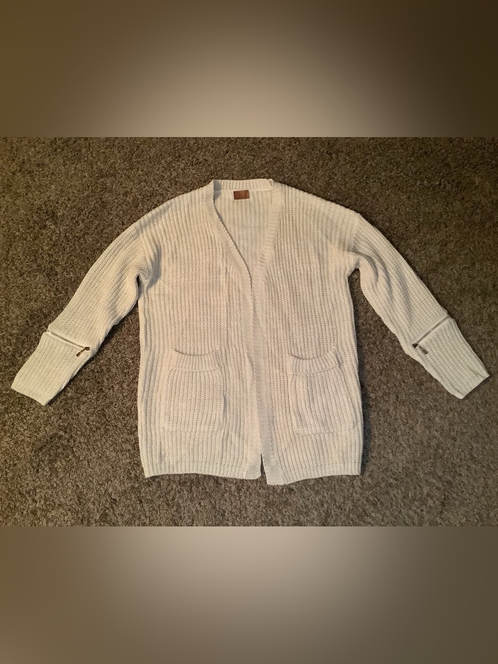 POL Cardigan, color: bone, size: S